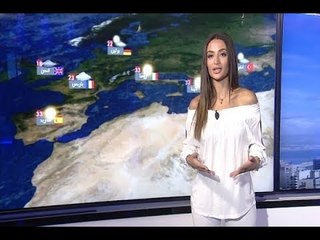 نشرة الطقس الصباحية 17-08-2017 مع نور صوما من قناة #الجديد