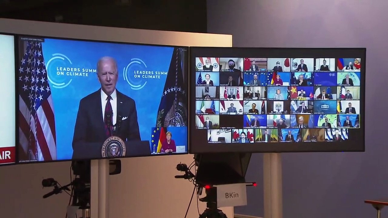 Biden verkündet ehrgeizigere Klimaziele und ruft Welt zum Mitziehen auf