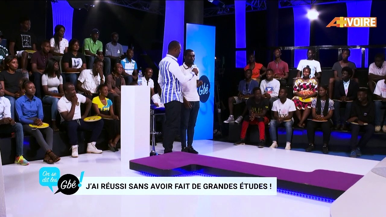 Extrait de l'émission ON SE DIT LES GBE   J'ai réussi réussi sans avoir fait de grandes études