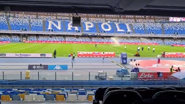 Napoli - Lazio, le immagini dal 'Diego Armando Maradona'
