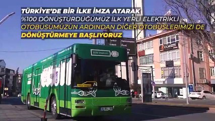 Mansur Yavaş: 23 eski EGO otobüsümüzü elektrikli araçlara dönüştürmeye başlıyoruz