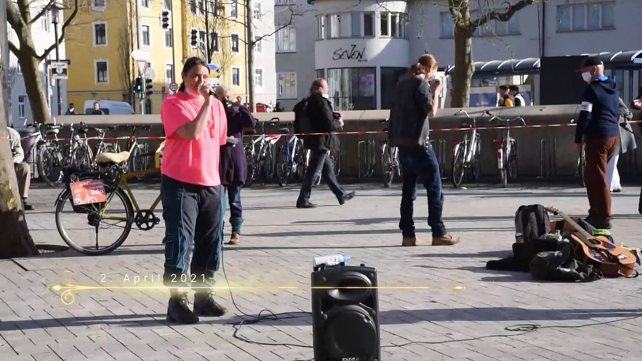 02.04.2021: München/Harras: Offenes Mikrofon am Harras - Teil 1
