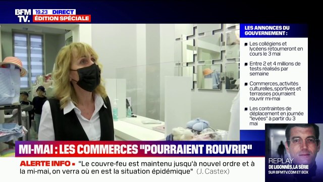 On veut une date : cette commerçante s'agace de rester dans l'attente pour les réouvertures