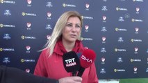 A Milli Kadın Futbol Takımı Teknik Direktörü Kırağası, Turkcell Kadın Futbol Ligi maçlarını izledi
