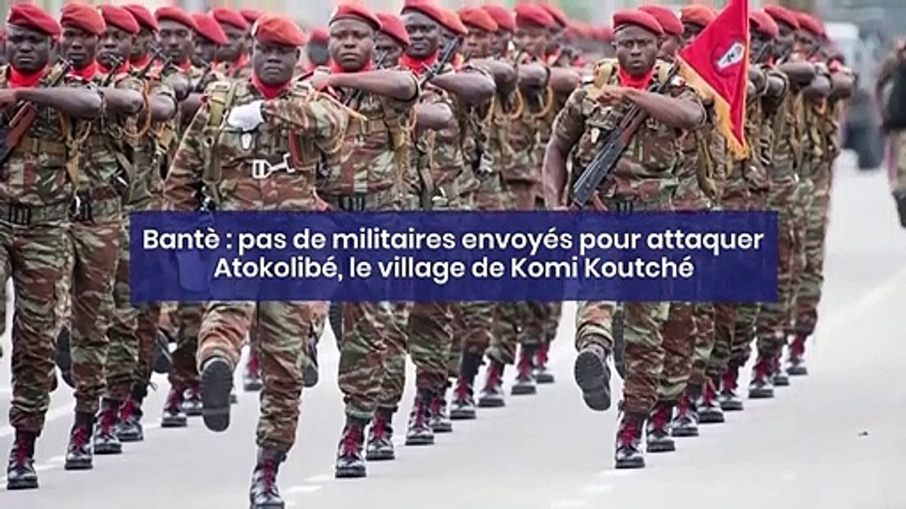Bantè : pas de militaires envoyés pour attaquer Atokolibé, le village de Komi Koutché