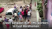 Watch: Clash between BJP, TMC workers in East Bardhaman