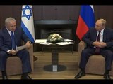 إسرائيل تطالب بوتين بإخراج إيران وحزب الله من سوريا!