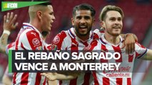 Aficionados de Chivas saborean la victoria frente a los rayados de Monterrey