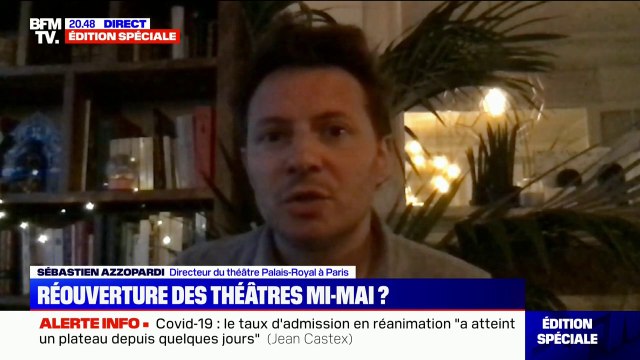 Sébastien Azzopardi, directeur du théâtre Palais-Royal: Ouvrons à la rentrée [de septembre] dans de bonnes conditions