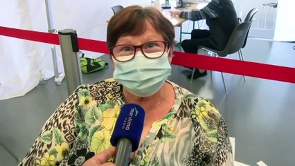 Sujet complet et les réactions des vaccinés du jour... en musique...