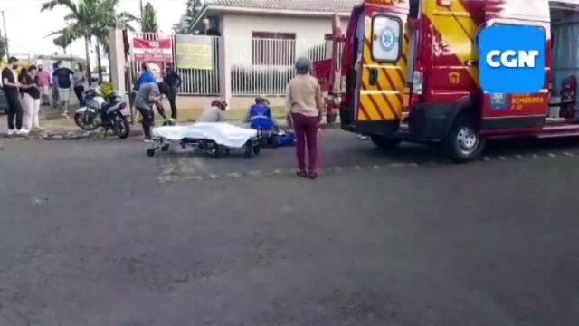 Mulher sofre fratura exposta em acidente no Bairro Maria Luiza