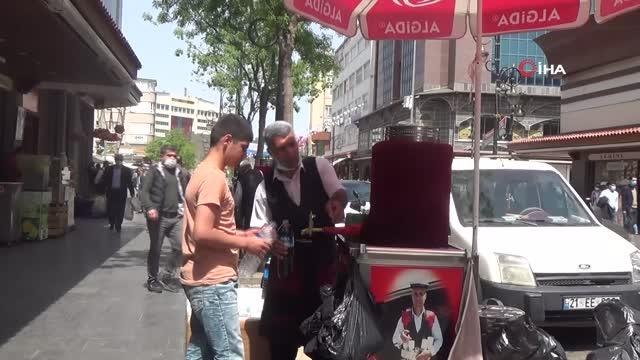 Ramazan ayının vazgeçilmezi meyan şerbeti tezgahta yerini aldı