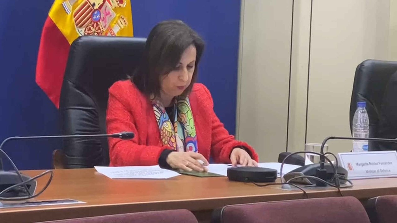 Margarita Robles en la cumbre del clima de Joe Biden