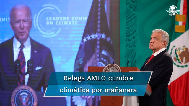 AMLO, desconectado de la cumbre climática. La mirada del editor