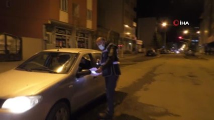 Kars'ta sokağa izinsiz çıkanlara ceza yağdı