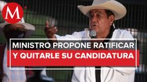 Magistrado propone al TEPJF ratificar decisión del INE y quitar candidatura a Félix Salgado