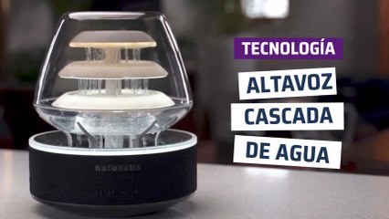 [CH] Altavoz con cascada de agua