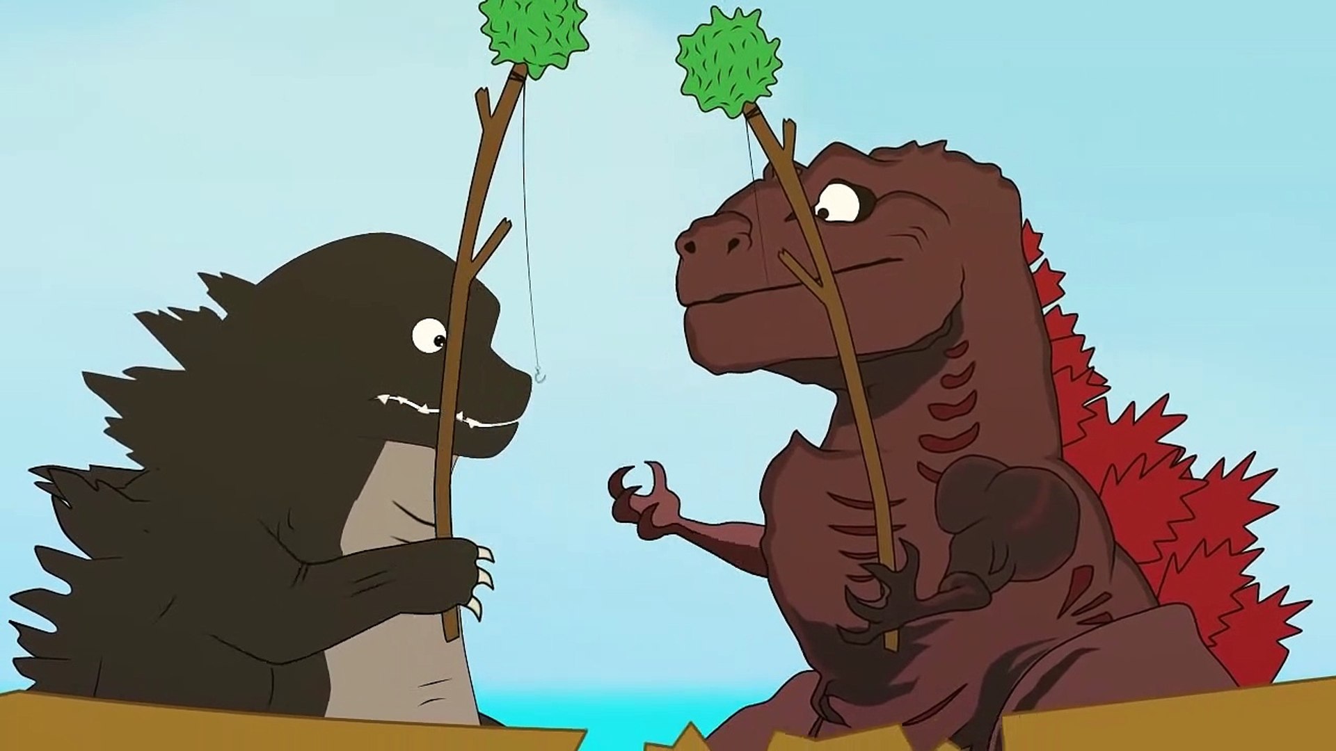 new godzilla cartoon baby