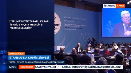 Mahmud Abbas'tan ABD'ye rest!