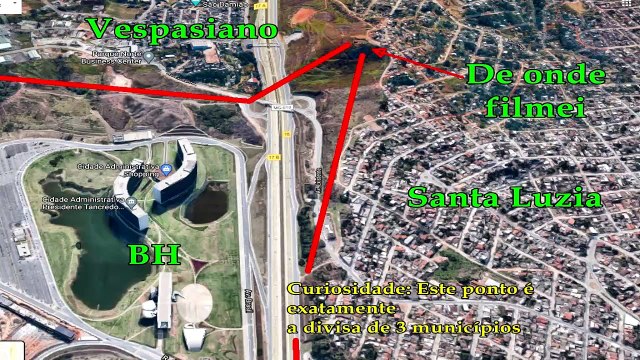 A CIDADE ADMINISTRATIVA do Governo de Minas: História, localização e visão de boa parte de BH a partir do Bairro São Cosme do Alto - Vespasiano