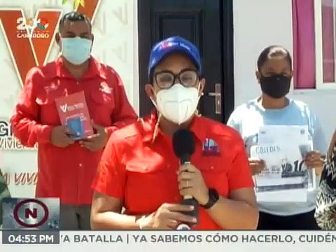 La GMVV junto a la Misión Ribas entrega 5 viviendas aisladas en el edo. Cojedes