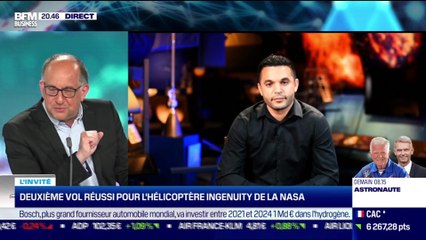 Nacer Chahat (Nasa) : Deuxième vol réussi pour l’hélicoptère Ingenuity de la Nasa - 22/04