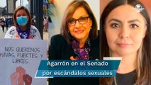 Se confrontan Morena y oposición en tribuna del Senado por escándalos sexuales