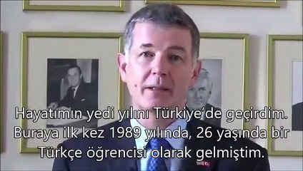 İngiliz Büyükelçi Richard Moore'un veda mesajı olay oldu