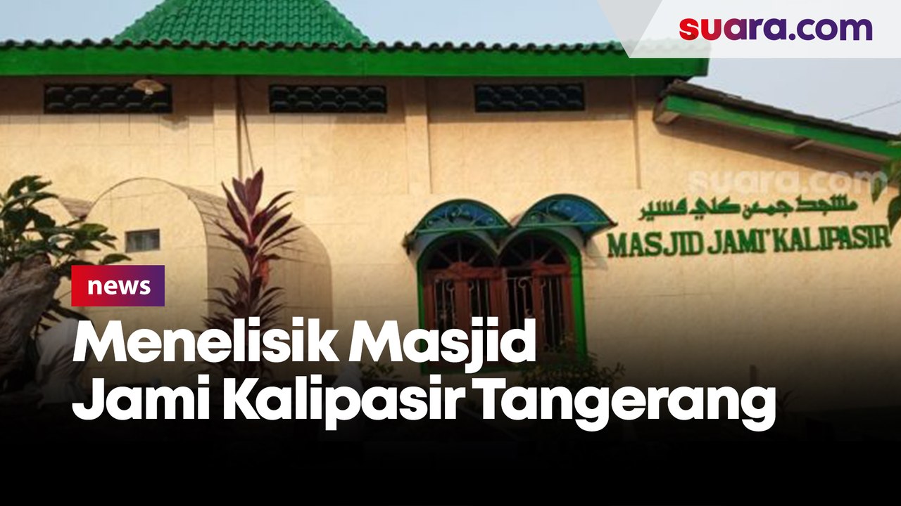 Menelisik Masjid Jami Kalipasir Tangerang