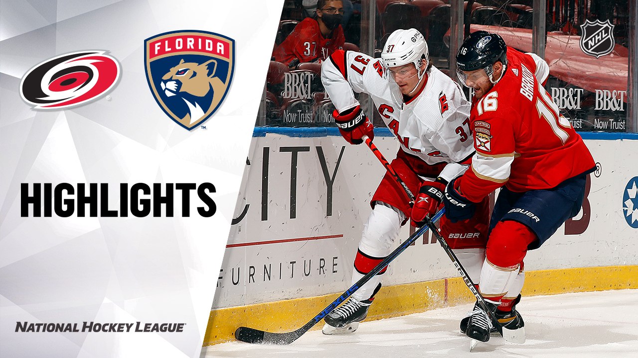 Hurricanes @ Panthers 4/22/21 | NHL Highlights