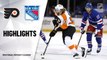 Flyers @ Rangers 4/22/21 | NHL Highlights