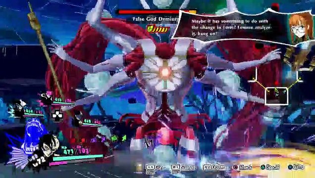 PERSONA 5 STRIKERS (PS5) BLIND PART 86 FINAL BOSS FALSE GOD DEMIURGE