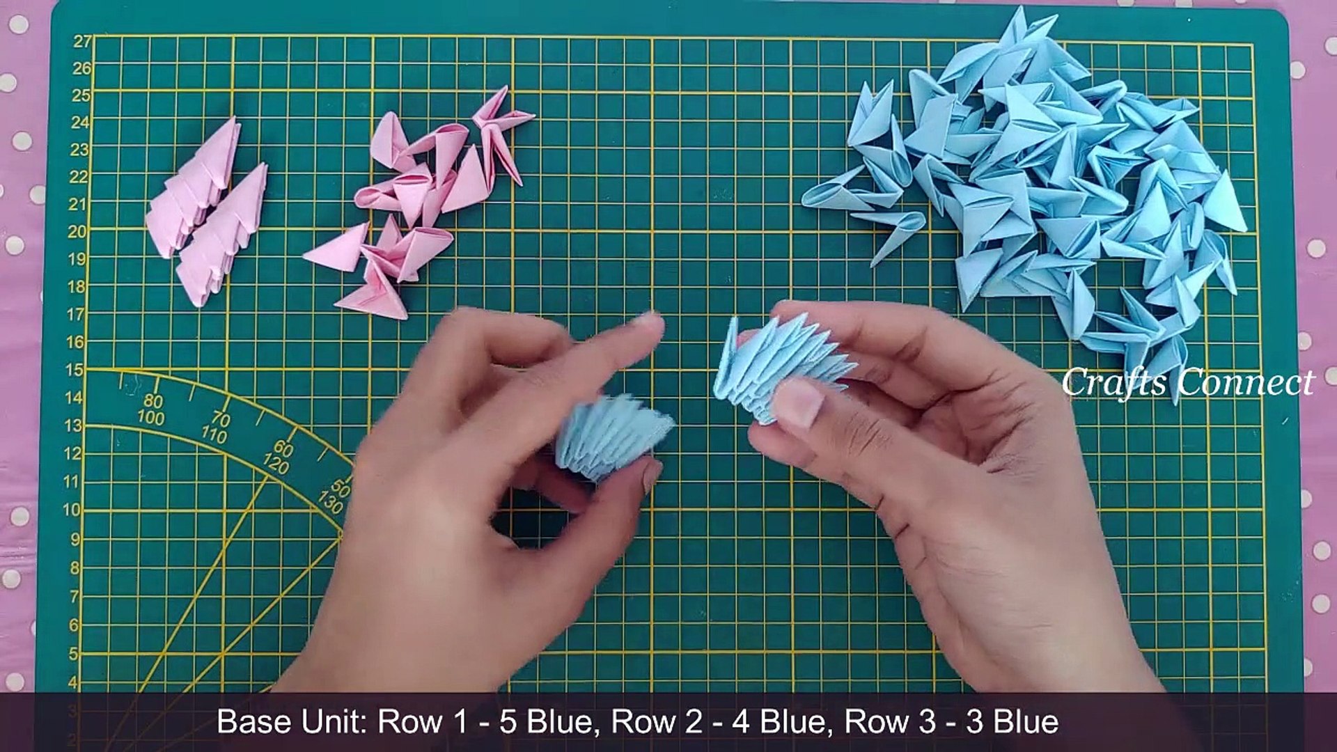 how to make 3d origami animals