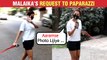 Malaika Arora WARNS Photographers To Keep Distance | Takes Her Pet For A Walk
