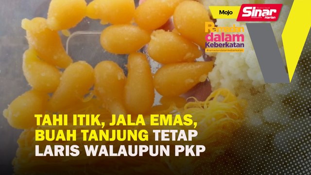 Tahi itik, jala emas dan buah tanjung tetap laris walaupun PKP