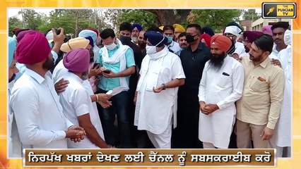 ਕੈਪਟਨ ਨੂੰ ਲਾਹਨਤਾਂ ਪਾਉਣ ਲੱਗੇ Sukhbir Badal slams CM Captain in grain markets | The Punjab TV