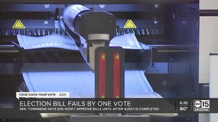 Arizona election bill dies amid Republican infighting