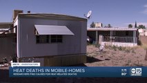 Researchers find causes for heat-related deaths in mobile-homes