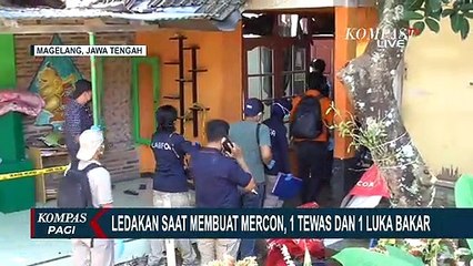 Descargar video: Mercon Meledak, Peracik Petasan di Magelang Meninggal Dunia