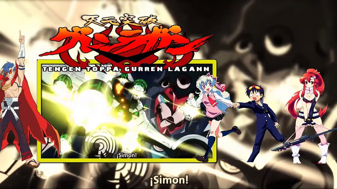Gurren Lagann: Proposición Y Boda De Simon Y Nia