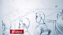 Reina saldırganı Abdulkadir Masharipov'un duruşmadaki karakalem resimleri