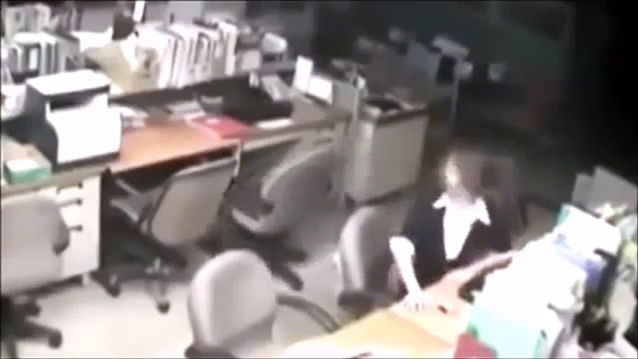 Camaras de seguridad captan fantasmas