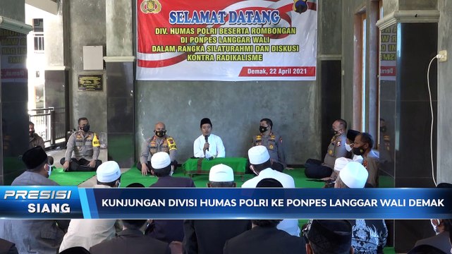 Kunjungan Divhumas Polri ke Ponpes Denmak