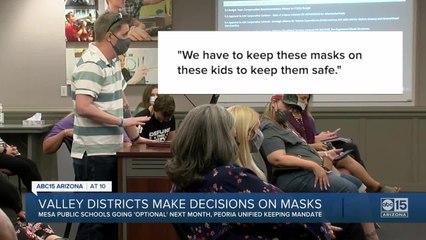 More Valley school districts decide on their mask policy