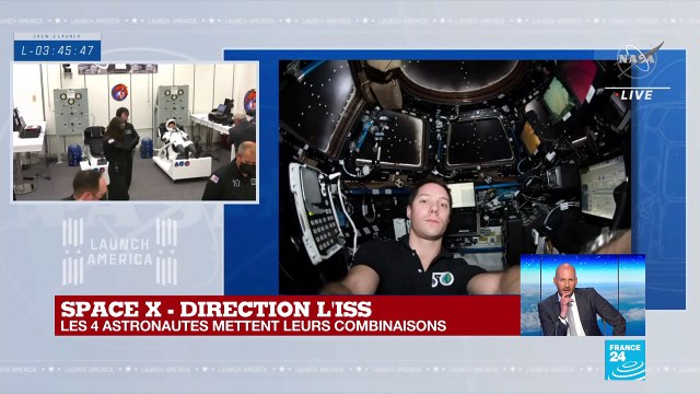 Les derniers préparatifs des astronautes avant le décollage du SpaceX Crew-2 vers l'ISS