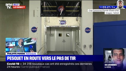 Philippe Perrin, astronaute: "Je trouve Thomas Pesquet à la fois serein et un peu tendu, c'est le bon état d'esprit pour partir dans une fusée"