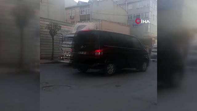 Avcılar’da asker uğurlama konvoyunda kamyondan silahla hava ateş açtılar