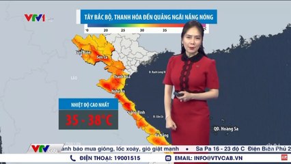 Dự báo thời tiết chiều tối nay 23/4  Bản tin dự báo thời tiết đêm nay
