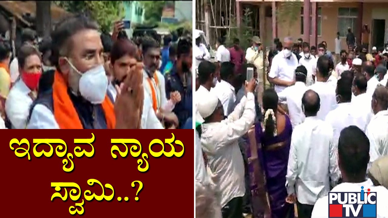Ministers Sriramulu, Suresh Kumar Violate Covid Guidelines