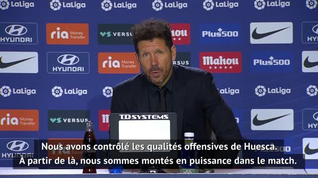 31e j. - Simeone : “Nous n'allons pas changer notre façon d'aborder les matches